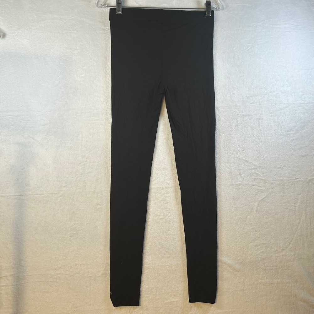 Hatley Black Basic Essential Stretch Leggings Pan… - image 2